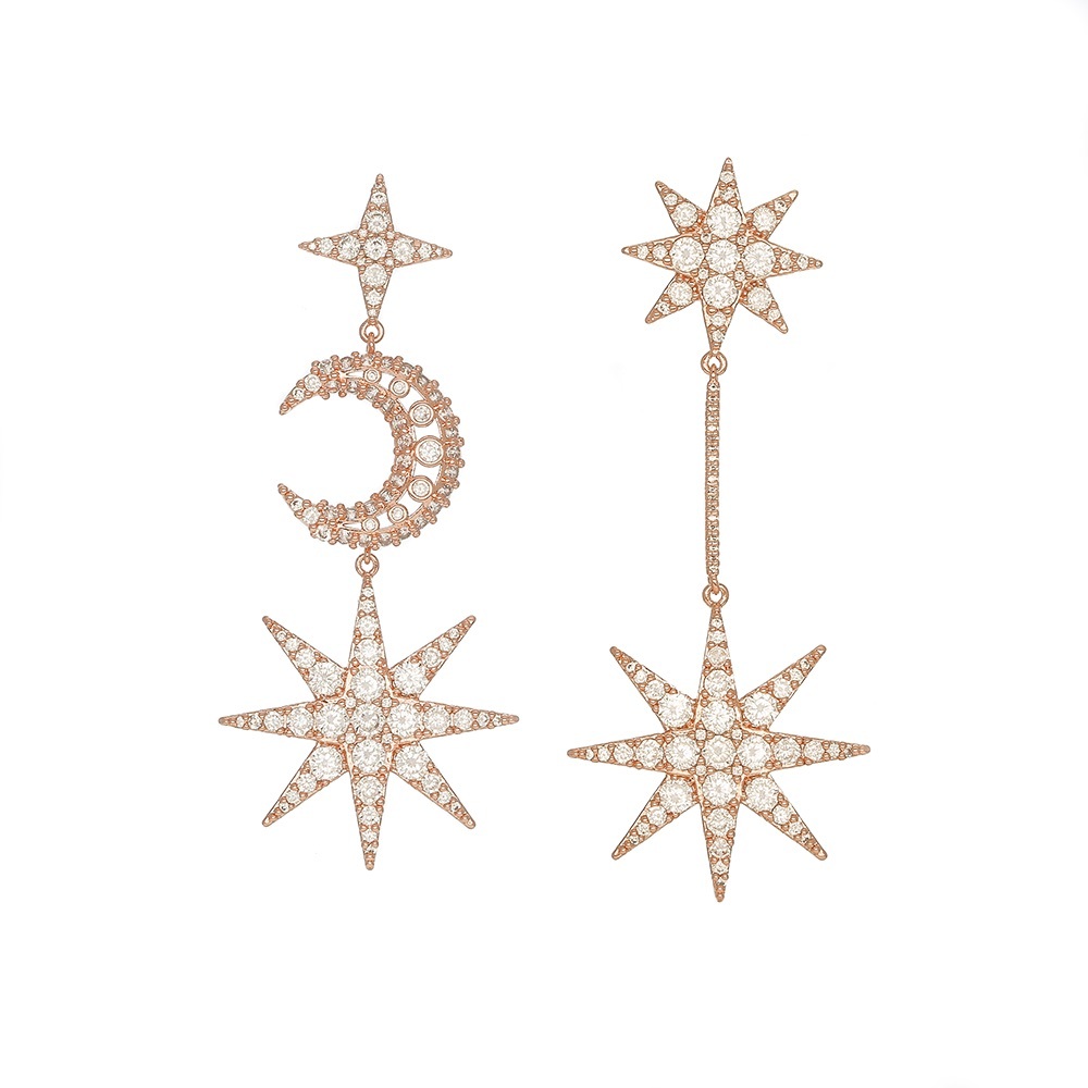 Rose Gold - Star of Wonder Earrings